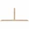 Ekena Millwork Portland Smooth Timber Gable Bracket, Douglas Fir, 72"W x 33"H x 1 1/2"D x 3 1/2"F, 11/12 Pitch GBW072X33X0204POR00SDF - alternate 1